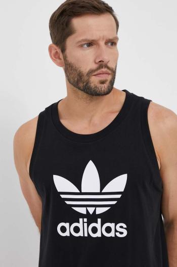 Bavlněné tričko adidas Originals černá barva, IA4811-BLACK