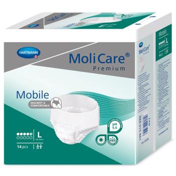 MoliCare Mobile 5 kapek vel. L inkontinenční kalhotky 14 ks