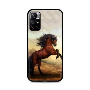 TopQ Kryt Xiaomi Poco M4 Pro 5G silikon Brown Horse 71446 (Sun-71446)