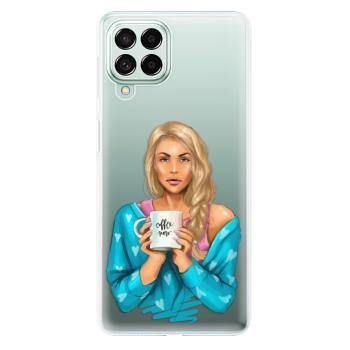 Odolné silikonové pouzdro iSaprio - Coffe Now - Blond - Samsung Galaxy M53 5G