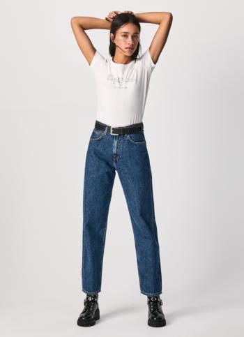 Pepe Jeans dámské bílé tričko BEATRICE - XS (802)