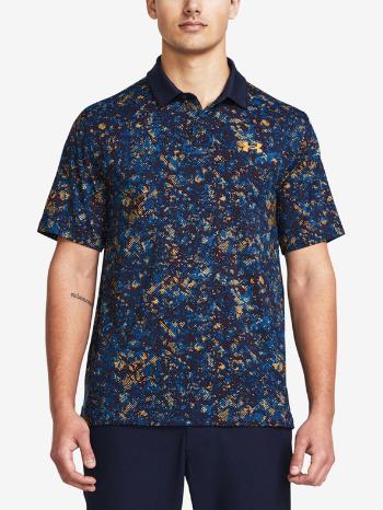 Under Armour UA T2G Printed Polo triko Modrá