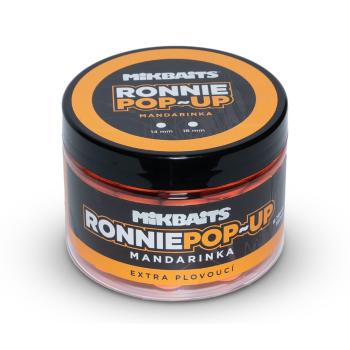 Mikbaits Plovoucí boilie Ronnie pop-up Mandarinka 150ml - 14mm