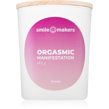 Smile Makers Orgasmic Manifestations lumânare parfumată Sweaty 180 g