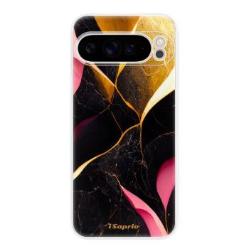 Odolné silikonové pouzdro iSaprio - Gold Pink Marble - Google Pixel 9 Pro XL