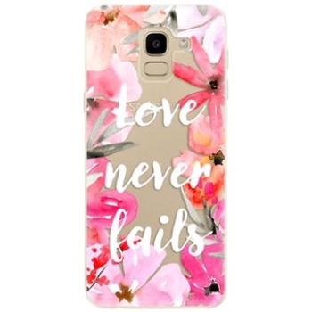 iSaprio Love Never Fails pro Samsung Galaxy J6 (lonev-TPU2-GalJ6)