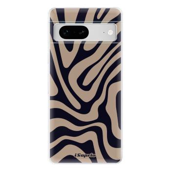 Odolné silikonové pouzdro iSaprio - Zebra Black - Google Pixel 7 5G