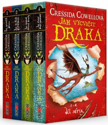 Jak vycvičit draka 1-4 díl - Cressida Cowellová