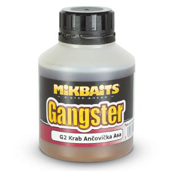 Mikbaits booster gangster g2 (ančovička&krab&asa) 250 ml