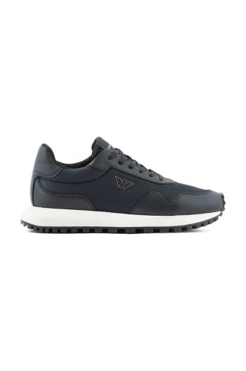 Sneakers boty Emporio Armani tmavomodrá barva, X4X630 XN877 N151