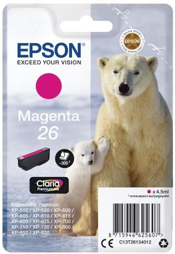 Tintapatron Epson T2613 magenta