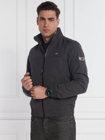 Tommy Jeans pánský tmavě šedý bomber