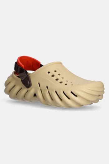 Pantofle Crocs X - (Echo) Clog béžová barva, 207937