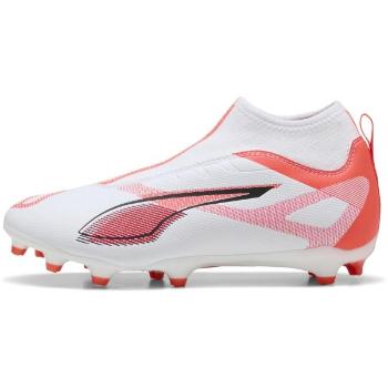 Puma ULTRA 5 MATCH+ LL FG/AG JR Gyerek futballcipő, fehér, méret 29