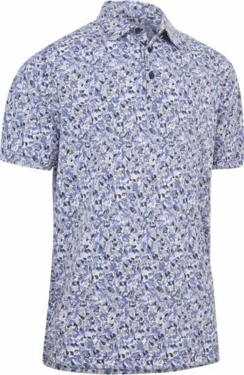 Callaway Mens Filter Floral Print Caviar S Polo košile