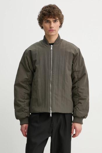 Bunda Won Hundred pánska, zelená farba, zimná, 3375-13041