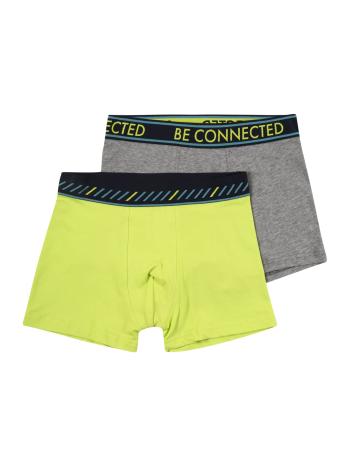 SANETTA Alsónadrág  füstkék / neonsárga / szürke melír