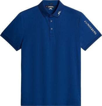 J.Lindeberg Tour Tech Slim Fit Estate Blue M Polo košile