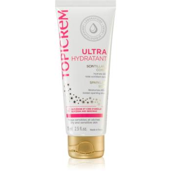 Topicrem UH BODY Ultra-Moisturizing Sparkling Body intenzivně hydratační tělové mléko se třpytkami 75 ml