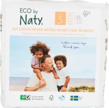 ECO BY NATY Pleny jednorázové 5 (11-25 kg) 22 ks