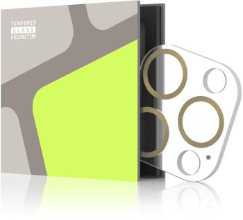 Kamera védő fólia Tempered Glass Protector az iPhone 14 Pro / 14 Pro Max készülékhez, 3D Glass, arany