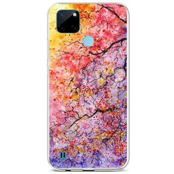 TopQ Kryt Realme C21Y silikon Abstract Tree 69915 (Sun-69915)