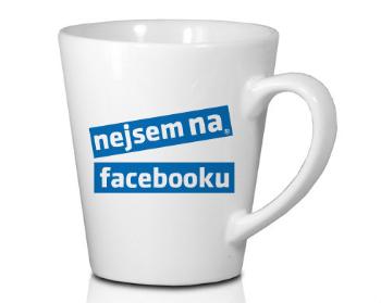 Hrnek Latte 325ml Nejsem na facebooku