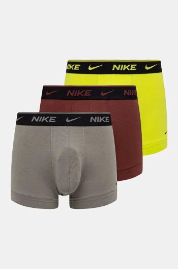 Boxerky Nike 3-pack pánské, černá barva, 0000KE1008