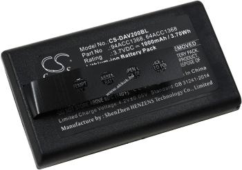 Helyettesítő akku Datalogic típus 64ACC1368