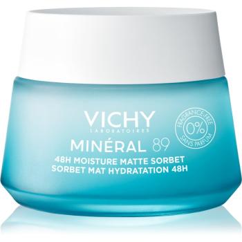 Vichy Minéral 89 Moisture Matte Sorbet hydratační matující sorbet bez parfemace 50 ml