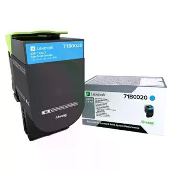 Lexmark 73B0020 azurový (cyan) originální toner