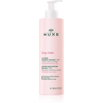 Nuxe Very Rose Soothing Moisturising Body Milk zklidňující tělové mléko 400 ml