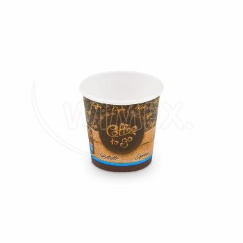 WIMEX s.r.o. Papírový pohár "Coffee to go" Ø62mm 110ml `XS: 0,08L/4oz` [50 ks]