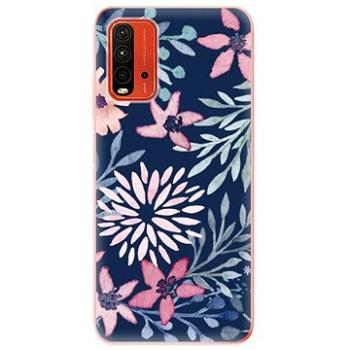 iSaprio Leaves on Blue pro Xiaomi Redmi 9T (leablu-TPU3-Rmi9T)