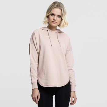 Dámská mikina Urban Classics Ladies Oversized Terry Hoody light rose - XS