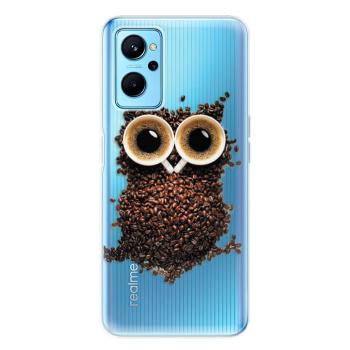 Odolné silikonové pouzdro iSaprio - Owl And Coffee - Realme 9i