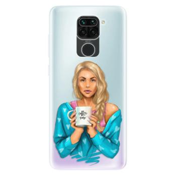 Odolné silikonové pouzdro iSaprio - Coffe Now - Blond - Xiaomi Redmi Note 9