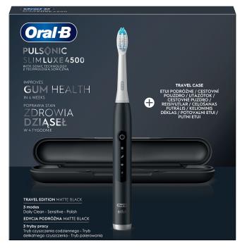 Oral-B Pulsonic Slim Luxe 4500 Matte Black Travel Edition