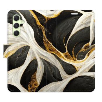 Flipové pouzdro iSaprio - BlackGold Marble - Samsung Galaxy A54 5G