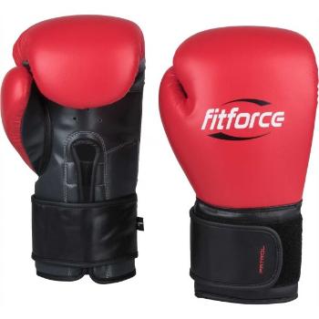 Fitforce PATROL Tréninkové boxerské rukavice, červená, velikost