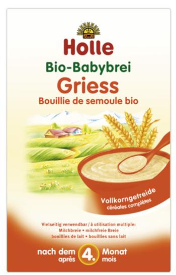 HOLLE Bio krupičná kaša 250 g