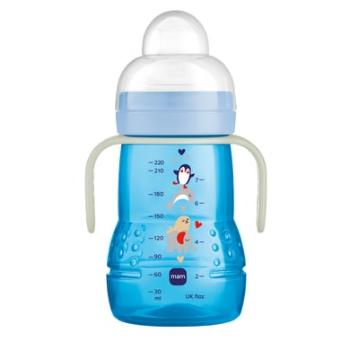 MAM Láhev na pití Trainer+ Night ,, 220 ml, sloník