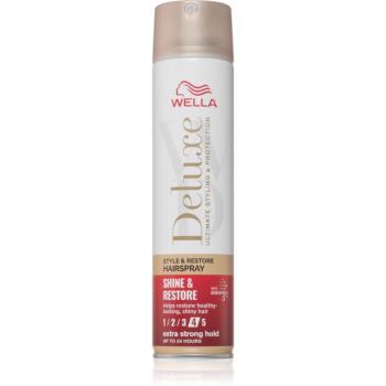 Wella Deluxe Shine & Restore fixativ puternic 250 ml