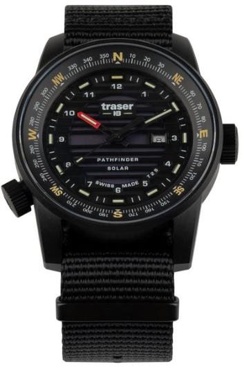 Traser P68 Pathfinder Solar Black Černé Nato