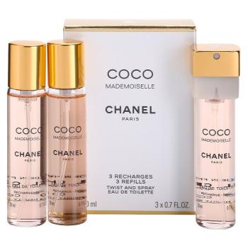 Chanel Coco Mademoiselle toaletní voda pro ženy 3x20 ml