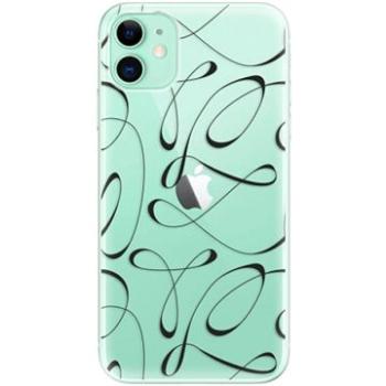 iSaprio Fancy - black pro iPhone 11 (fanbl-TPU2_i11)