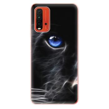 Odolné silikonové pouzdro iSaprio - Black Puma - Xiaomi Redmi 9T