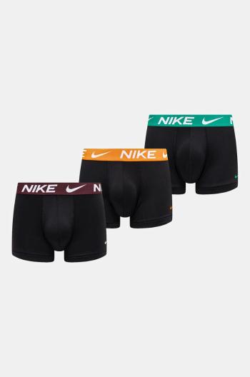 Boxerky Nike 3-pack pánské, černá barva, 0000KE1156