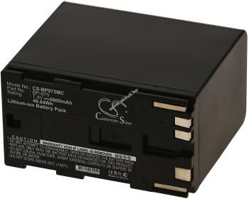 Helyettesítő videokamera akku Canon XL H1, XL H1A