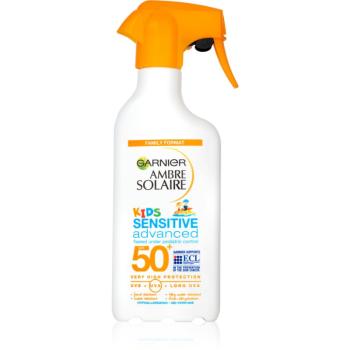 Garnier Ambre Solaire Sensitive Advanced ochranný sprej pro děti SPF 50+ 270 ml